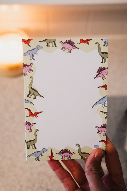 Lunchbox Love Notes 'Dinos' Mini Notepad