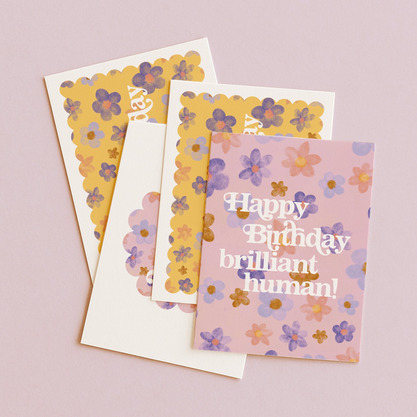 'Thank You' Blossoms Greeting Card