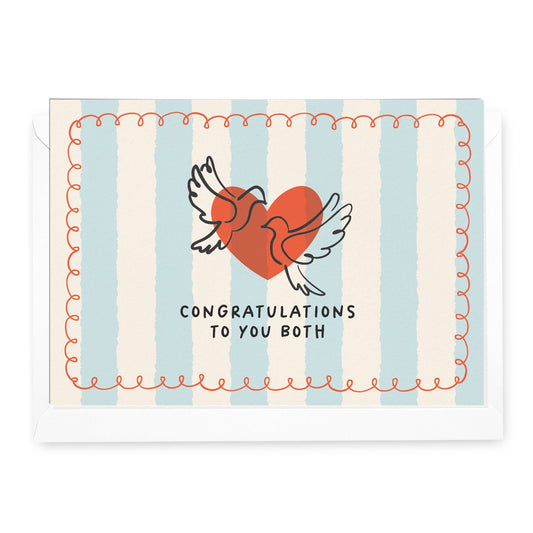 'Congratulations' Engagement & Wedding Card