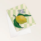 'Thanks, You're the Zest!' Card