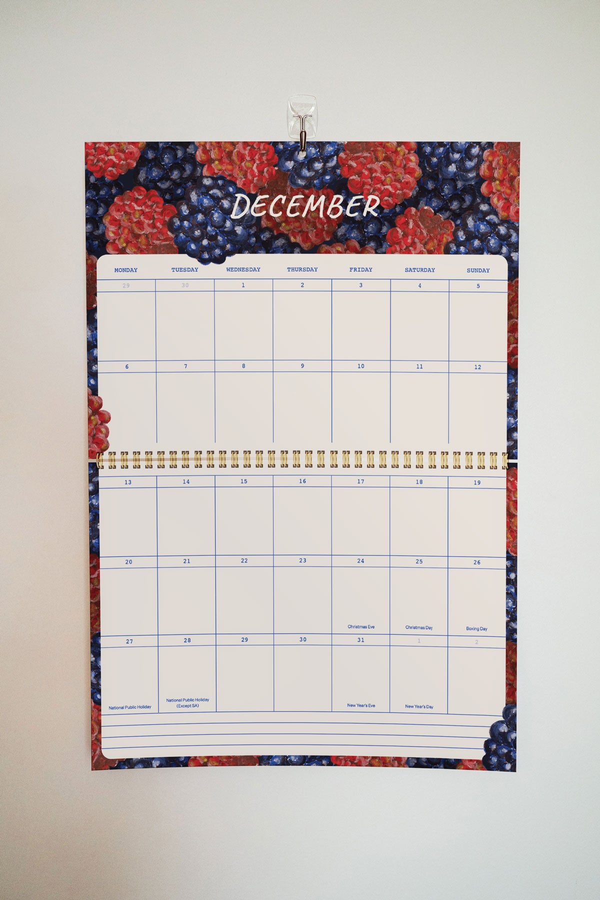 2027 Wall Calendar: Coming Soon