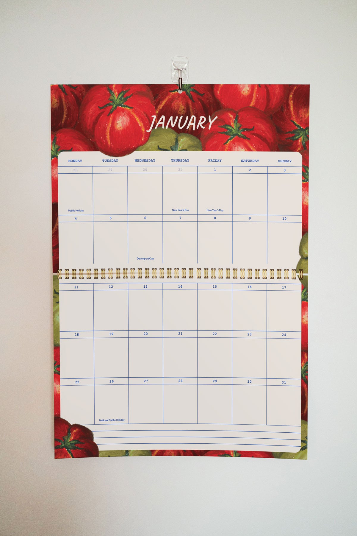 2027 Wall Calendar: Coming Soon