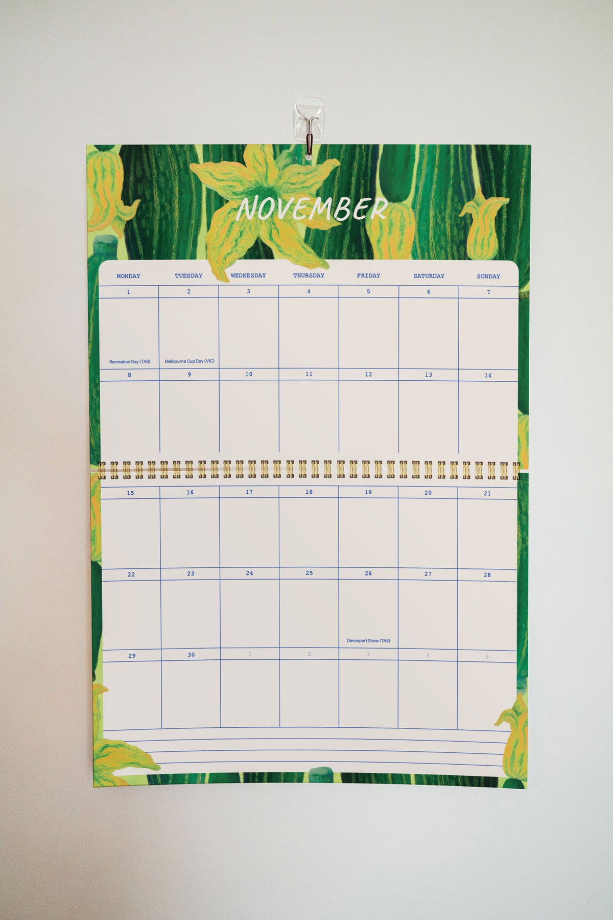 2027 Wall Calendar "Freshly Picked"