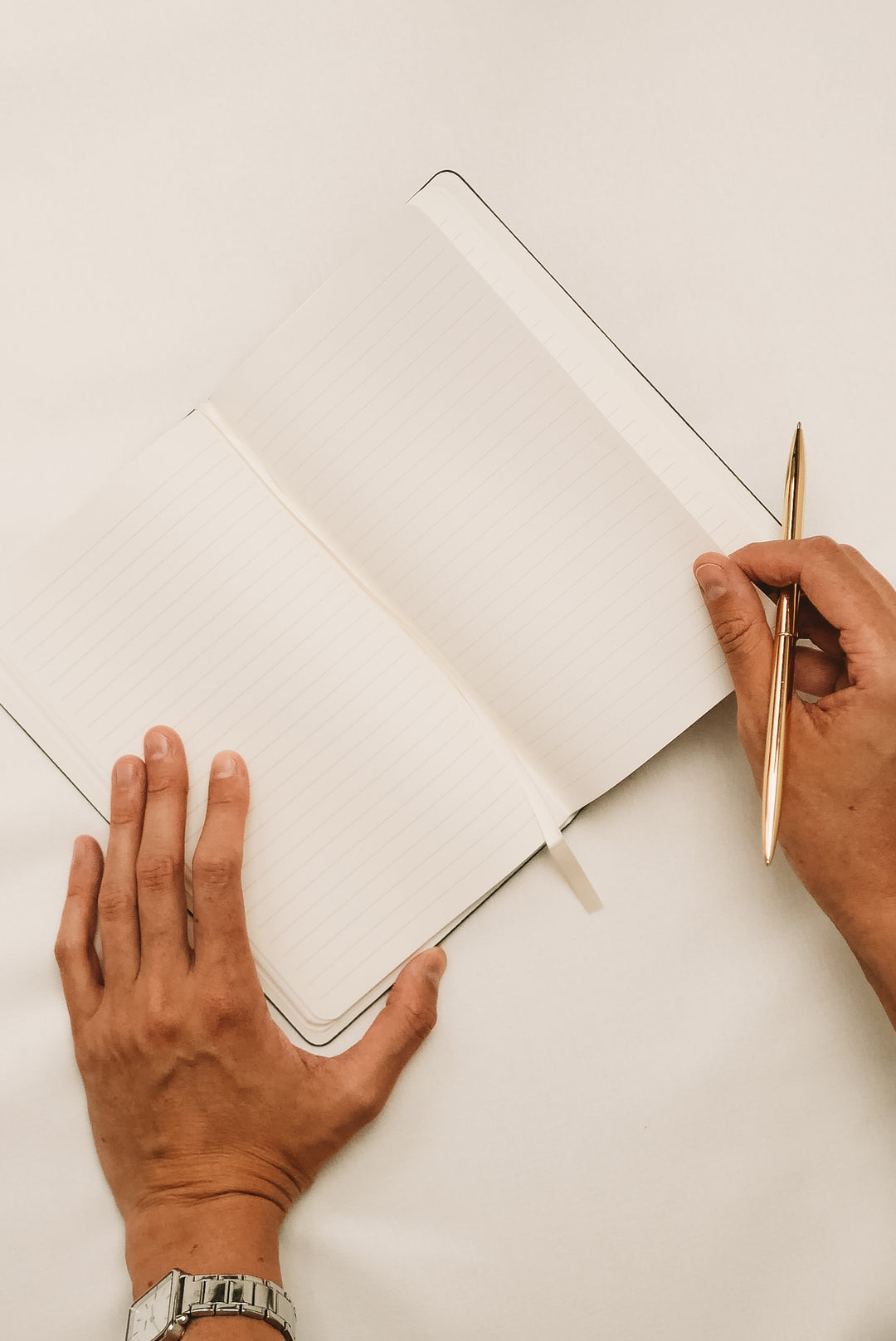 'Black' Paperback Lined Notebook