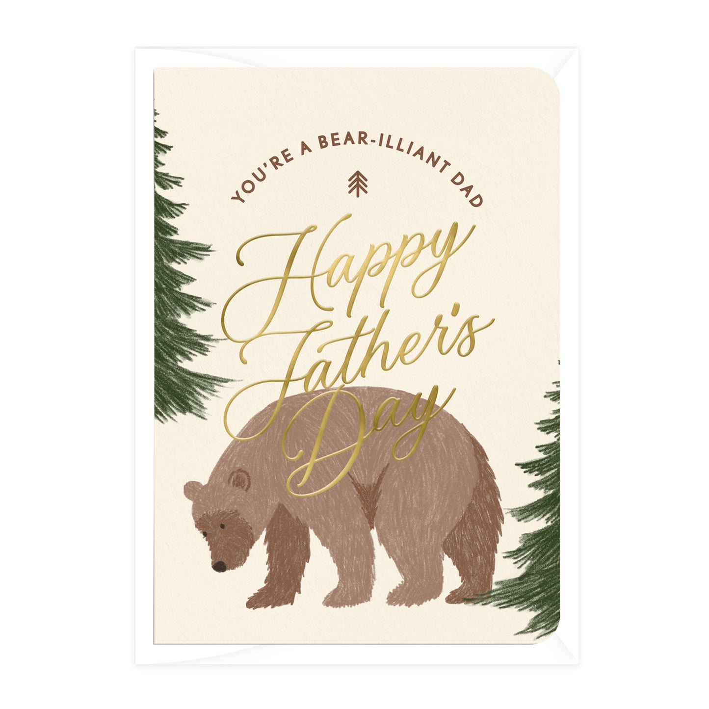 'Happy Father's Day' Bear Greeting Card