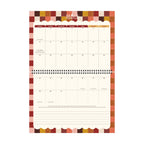 2026/27 Mid-Year Wall Calendar 'Tuscan Check'