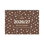 2026/27 Mid-Year Wall Calendar 'Blue Blossoms'