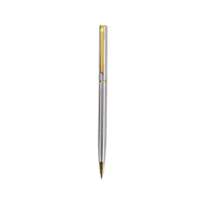 Silver & Gold 'Composition' Ballpoint Twist Pen