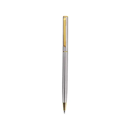 Silver & Gold 'Composition' Ballpoint Twist Pen