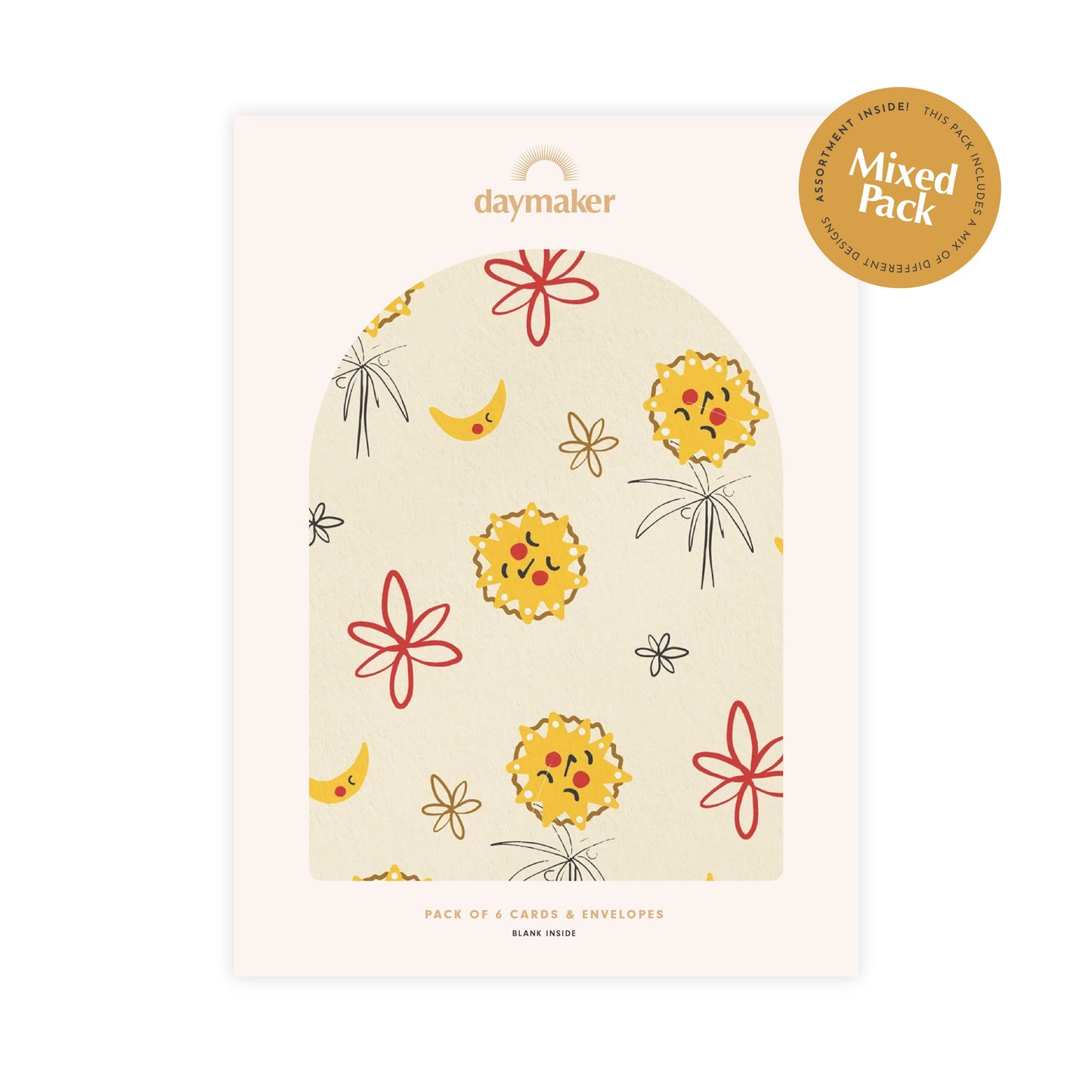 Mixed 'Luma' Greeting Cards (6pk)