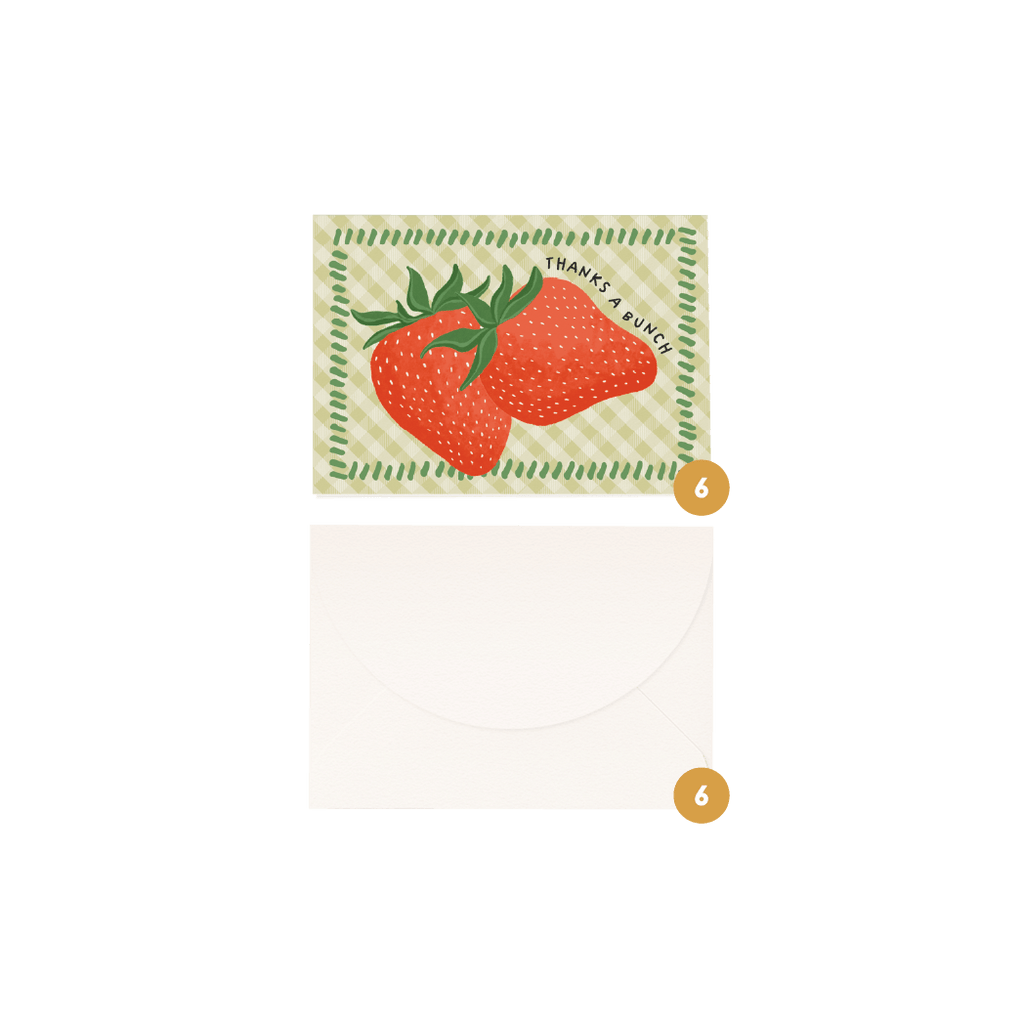 'Thanks a Bunch' Boxed Card Set (6pk) - Le Petit Plaisir