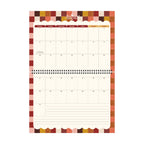 2026/27 Mid-Year Wall Calendar 'Tuscan Check'