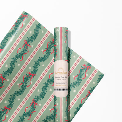 'Christmas Garland' Wrapping Paper Roll