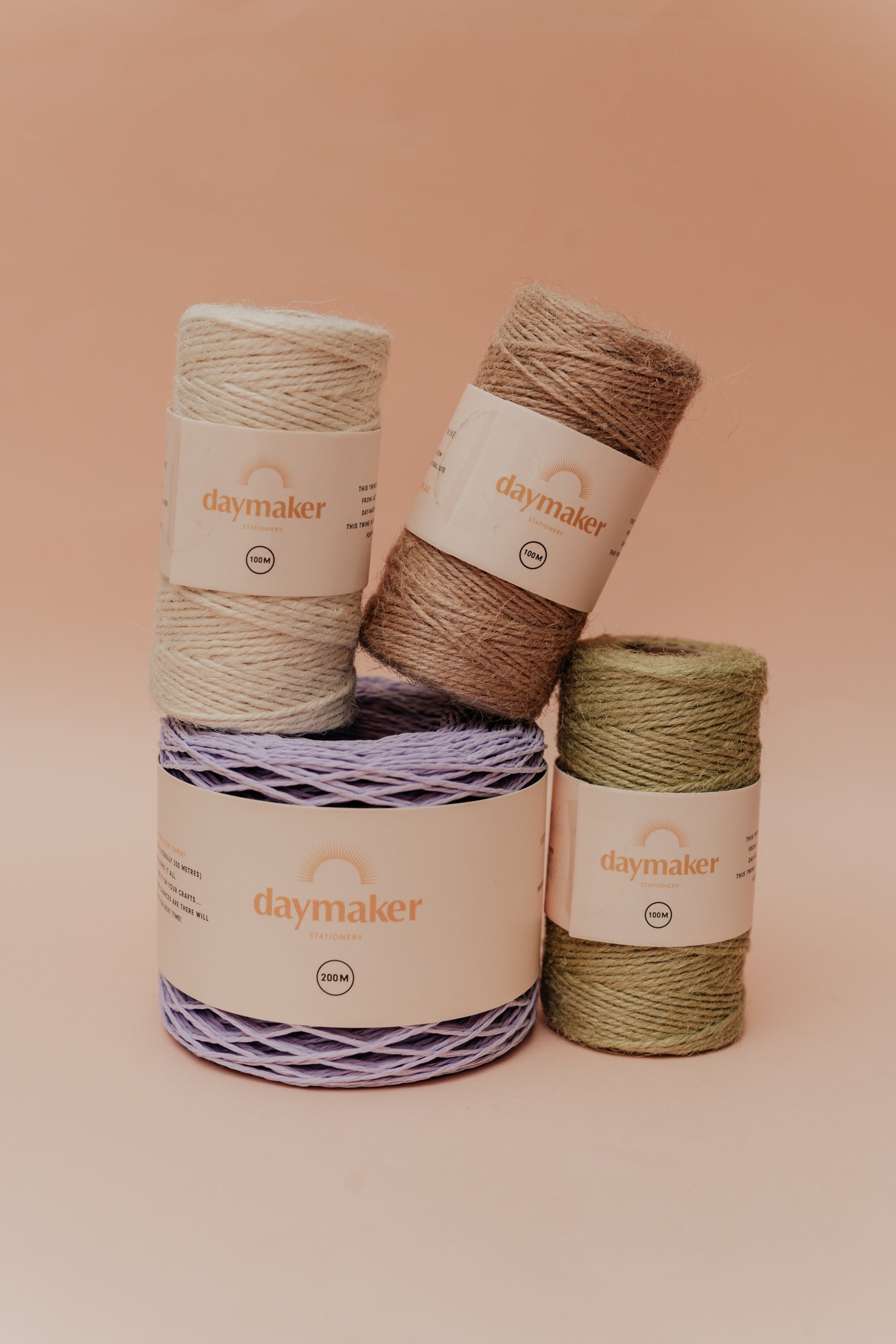 'Natural' Biodegradable Jute Twine (100m)