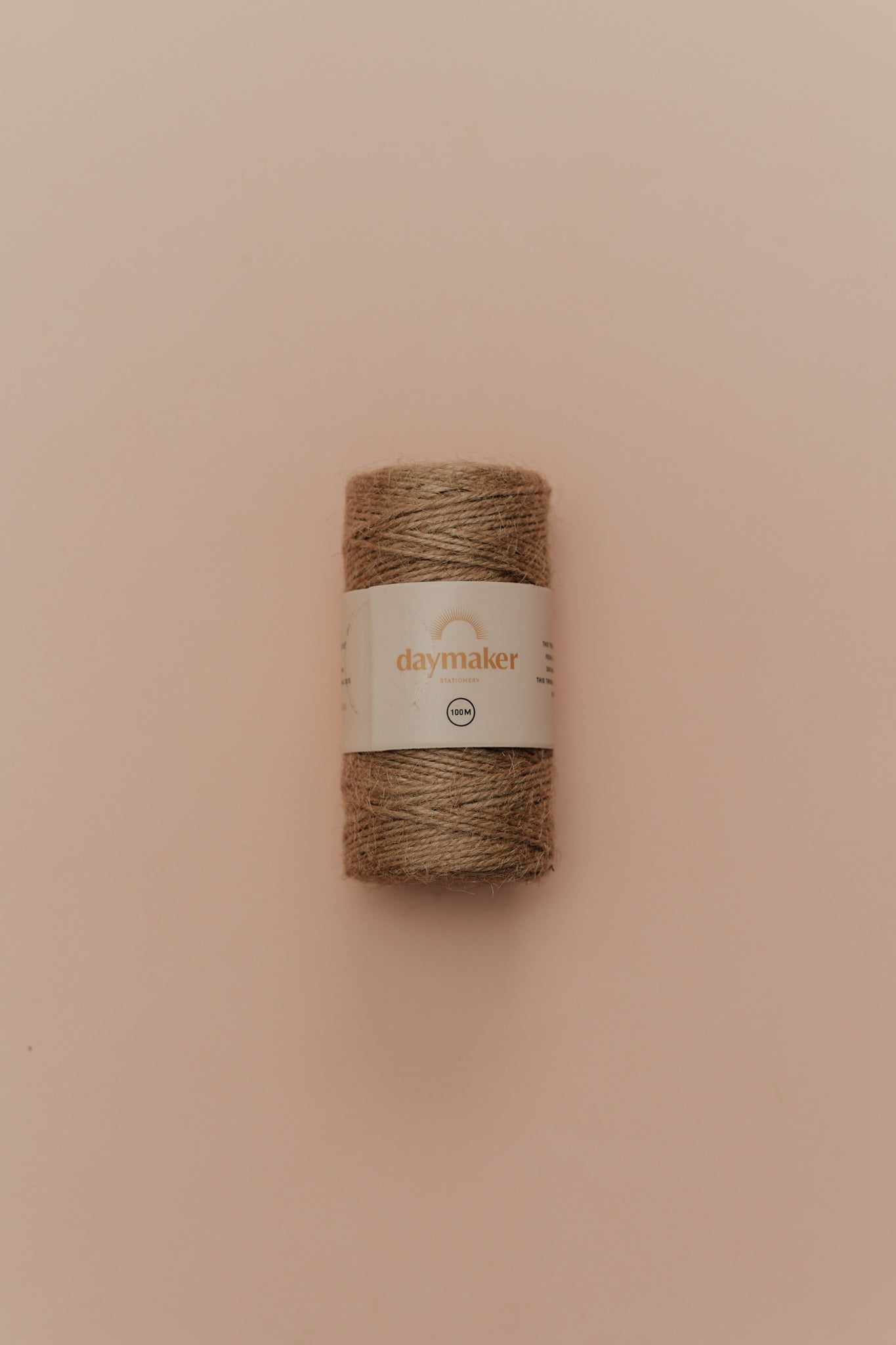 'Natural' Biodegradable Jute Twine (100m)