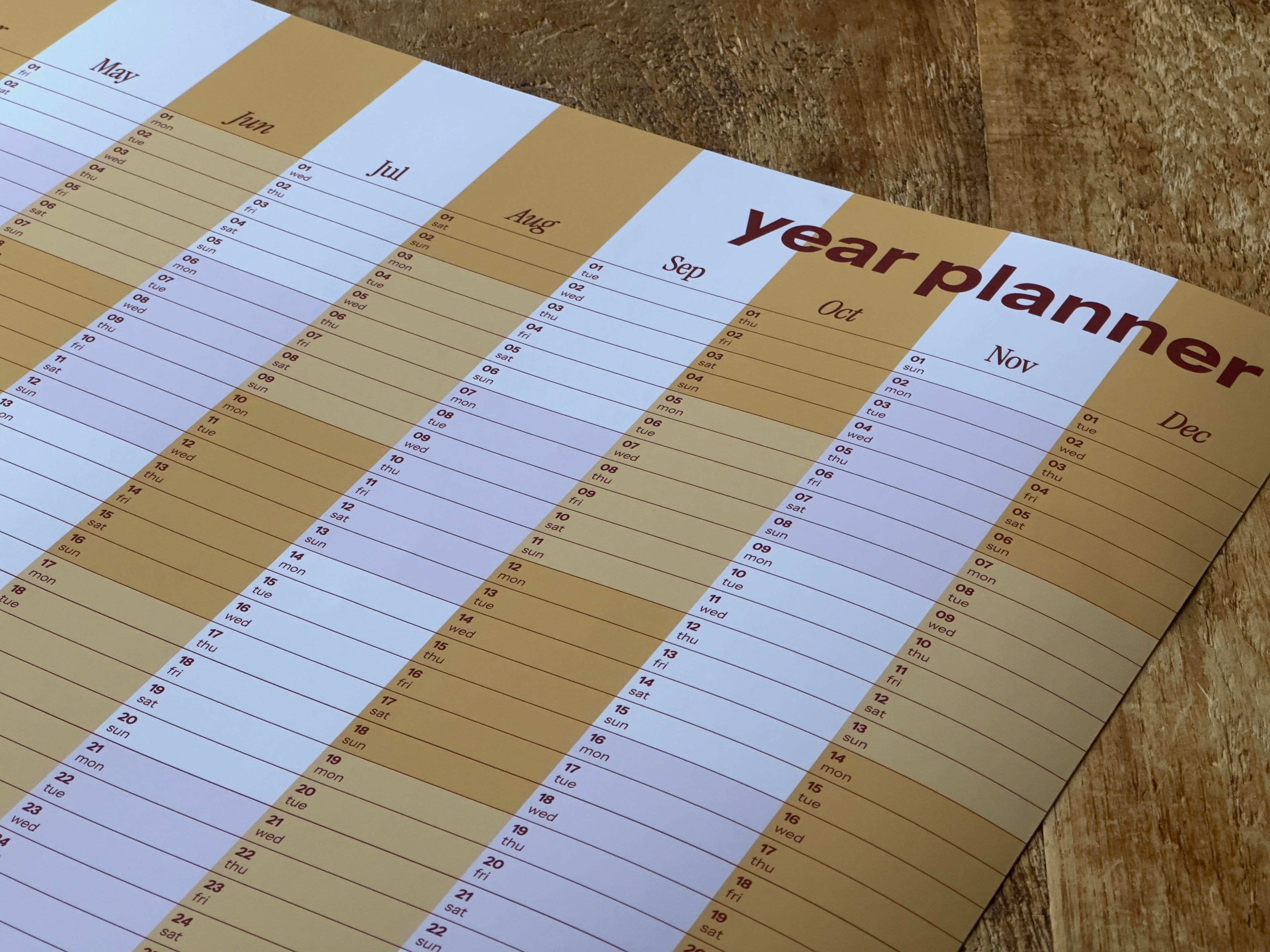 'Lilac & Ochre' Planning Bundle