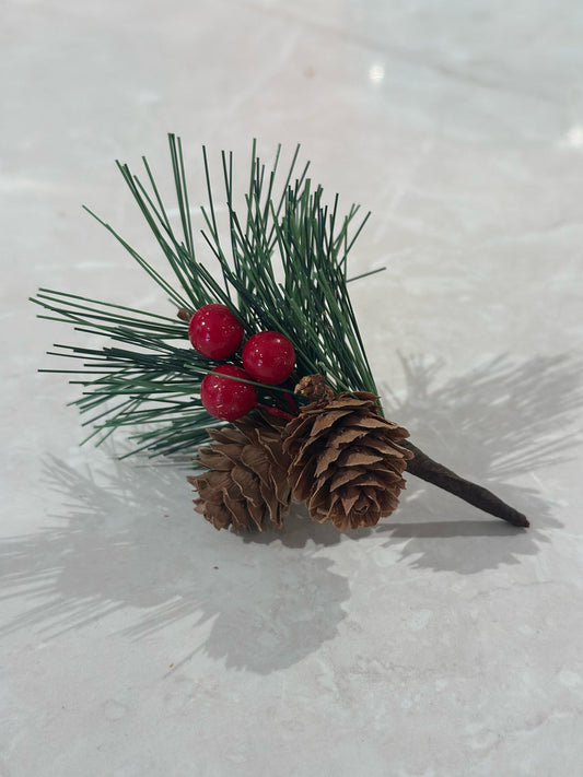 'Christmas Branch' Gift Embellishment