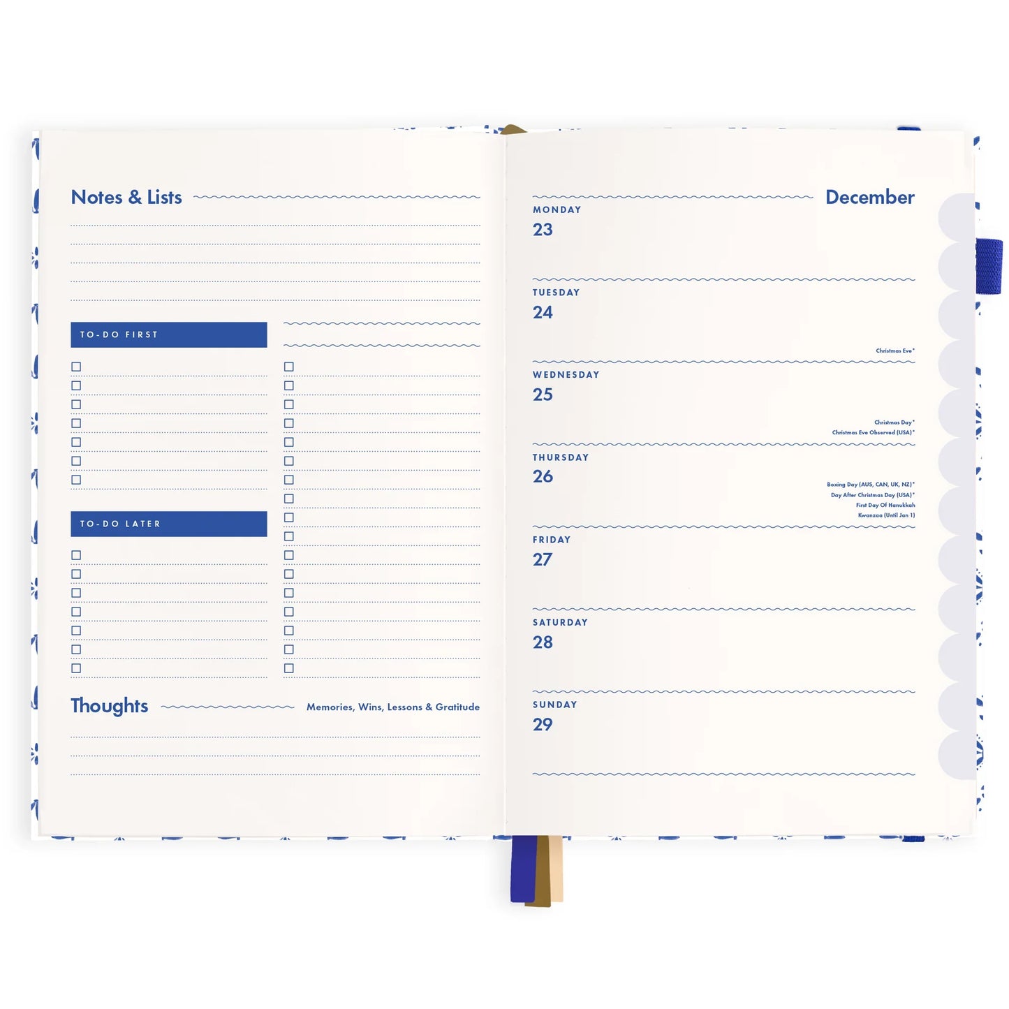 Daymaker x Fox & Fallow 2025 Weekly List Planner