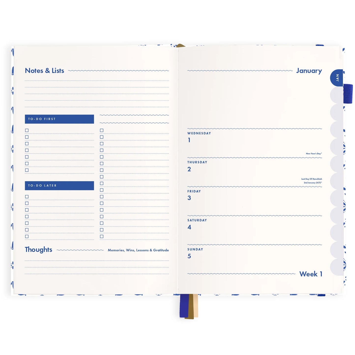 Daymaker x Fox & Fallow 2025 Weekly List Planner