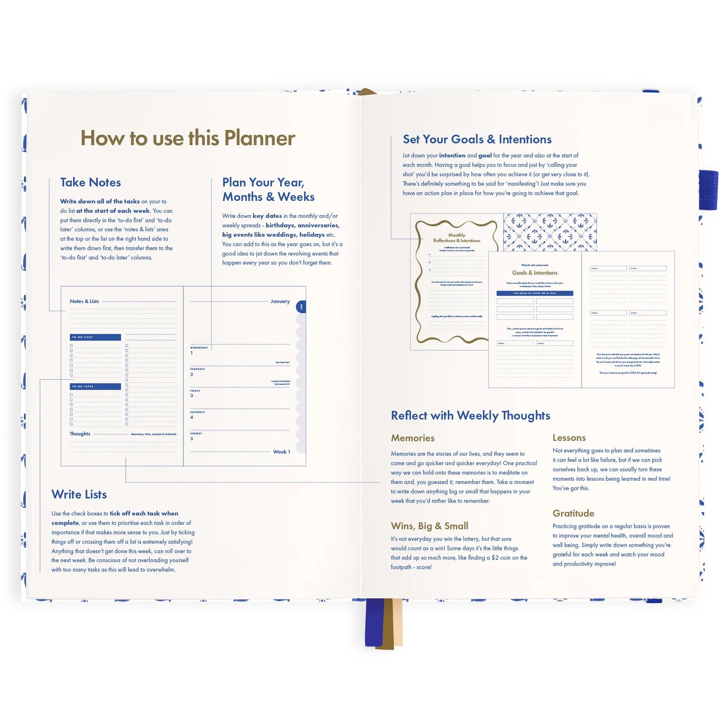 Daymaker x Fox & Fallow 2025 Weekly List Planner