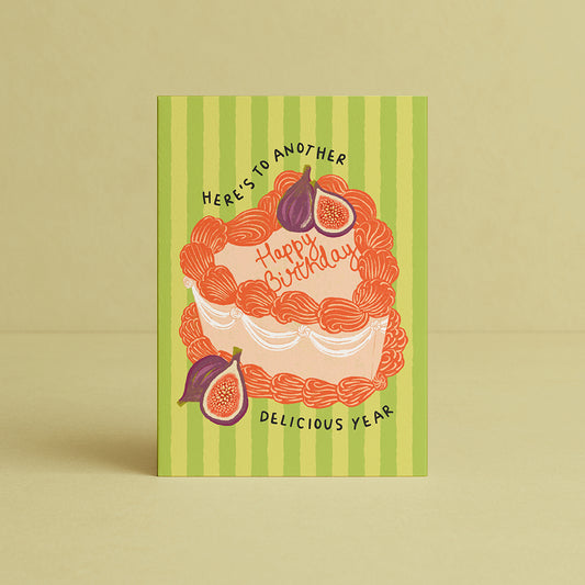 'Another Delicious Year' Birthday Card
