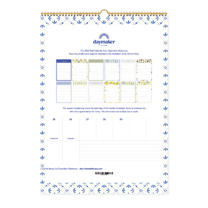 2025 'Amalfi Edition' Wall Planner