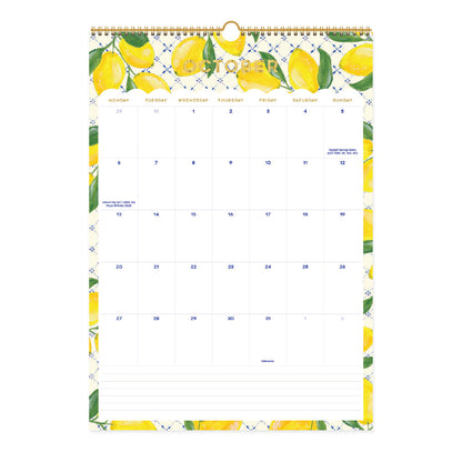 2025 'Amalfi Edition' Wall Planner