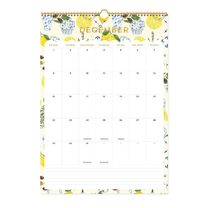 2025 'Amalfi Edition' Wall Planner