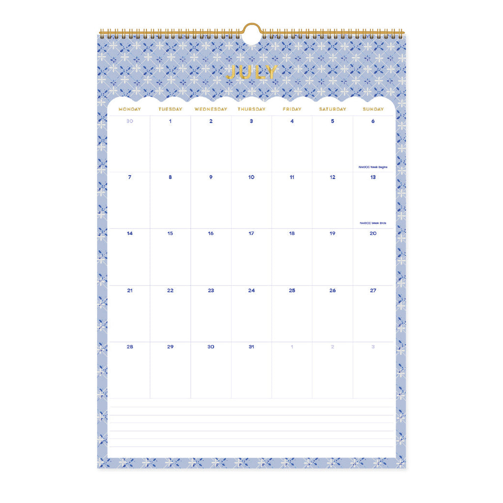 2025 'Amalfi Edition' Wall Planner