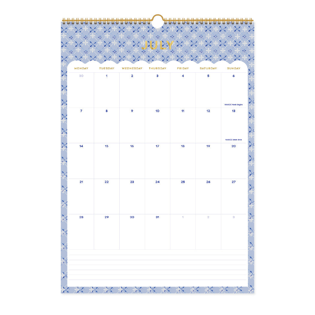 2025 'Amalfi Edition' Wall Planner