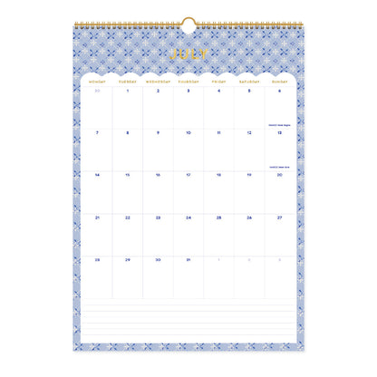 2025 'Amalfi Edition' Wall Planner