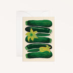 'Zucchini Season' Blank Note Card