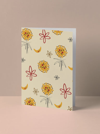 'Blank' Luma Greeting Card