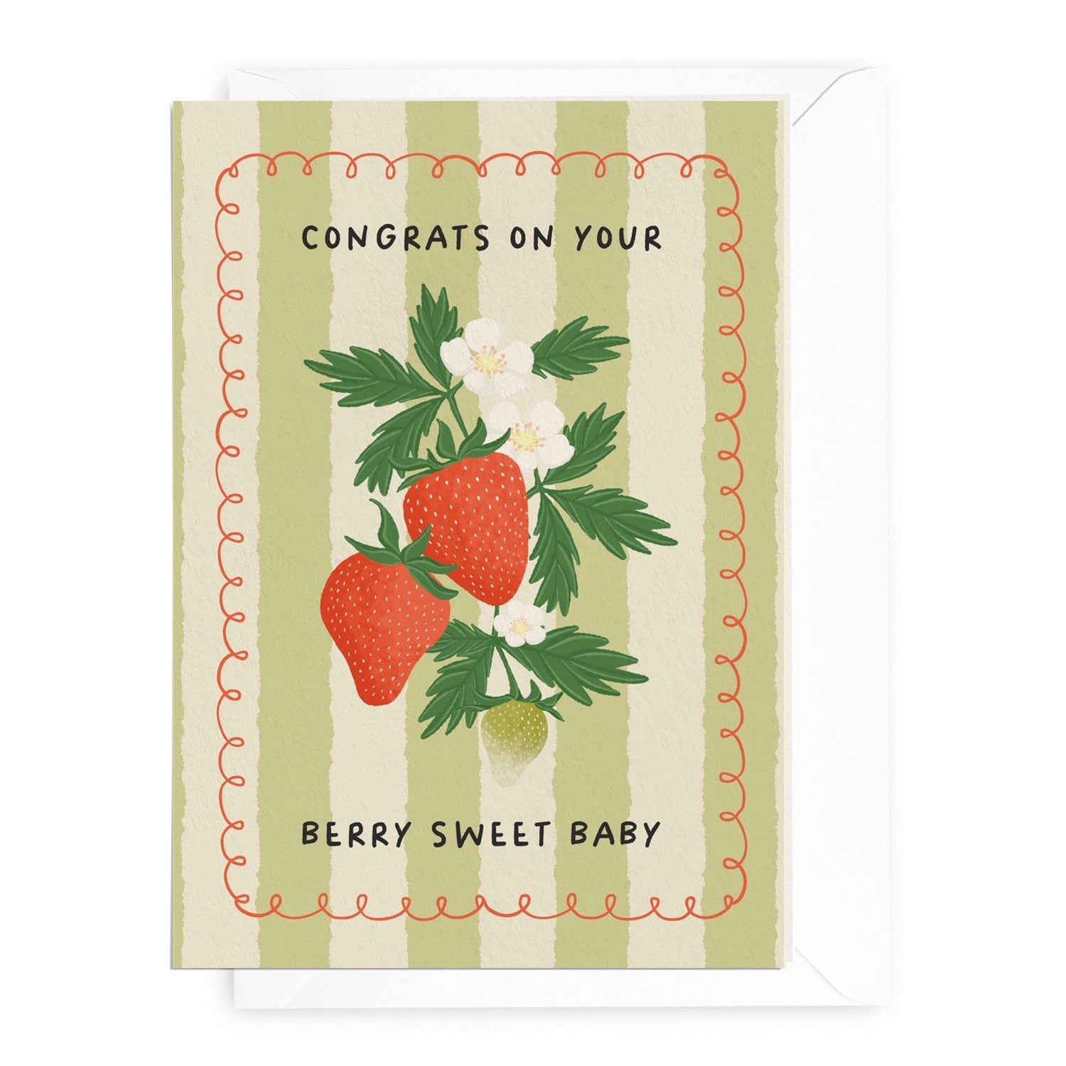 'Berry Sweet Baby' Card