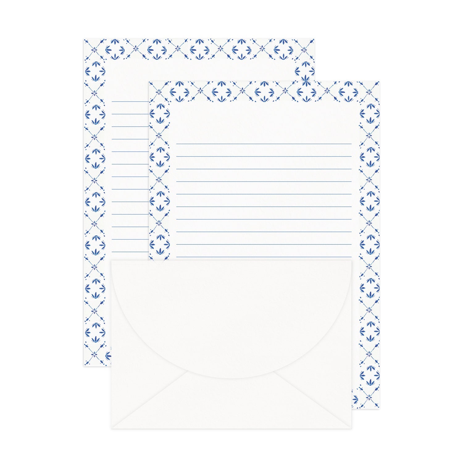 'Amalfi Tile' Lined Letter Writing Stationery Set