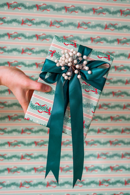 'Christmas Garland' Wrapping Paper Roll