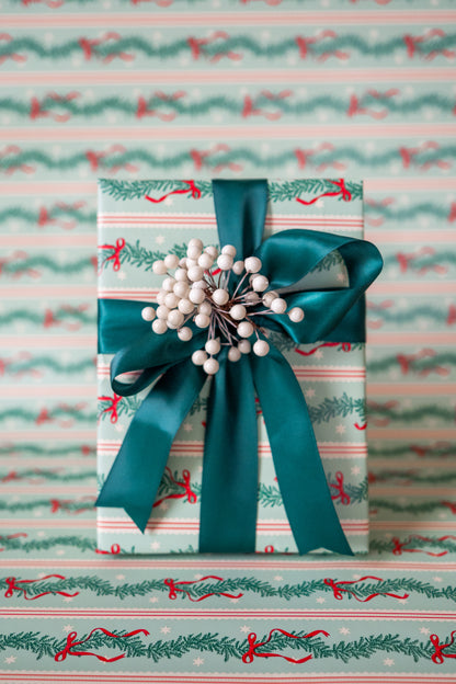 'Christmas Garland' Wrapping Paper Roll