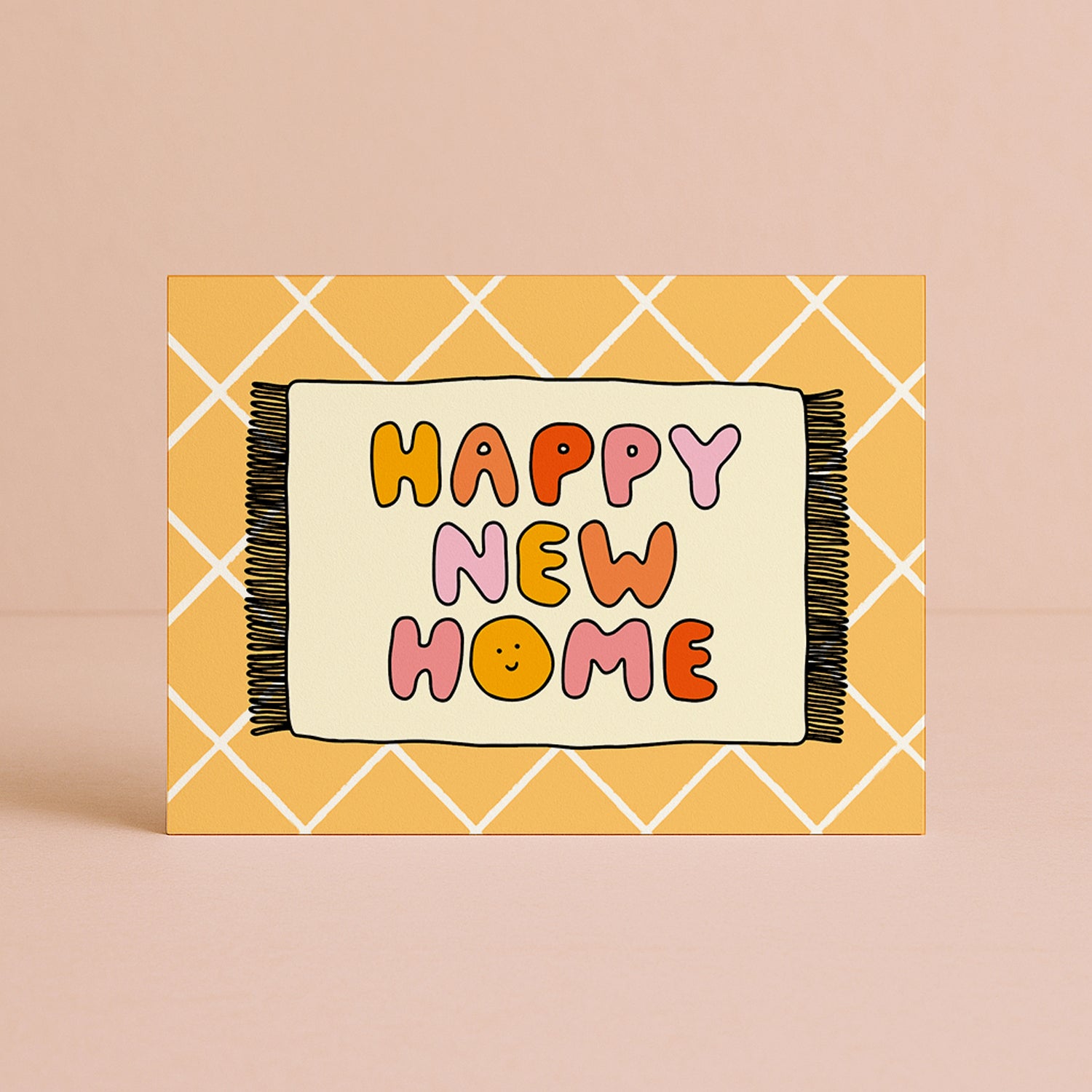 'Happy New Home' Doormat Greeting Card