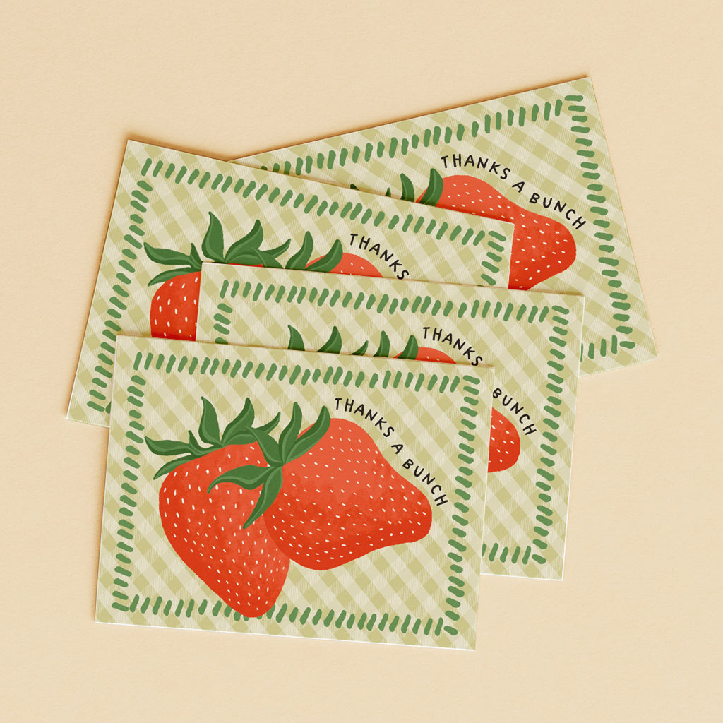 'Thanks a Bunch' Boxed Card Set (6pk) - Le Petit Plaisir