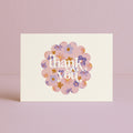 'Thank You' Blossoms Greeting Card