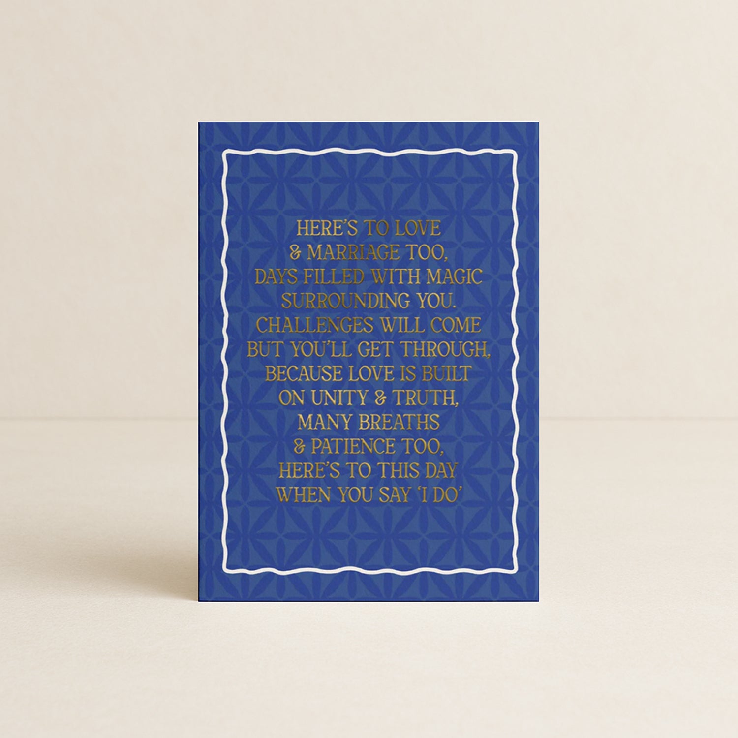 'Here's to Love' Greeting Card