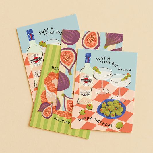 Mixed Occasions Boxed Card Set (6pk) - Delicious Celebrations