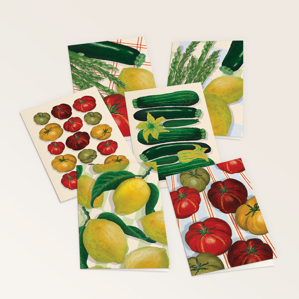 "Freshly Picked" Boxed Set of 6 Cards with Envelopes
