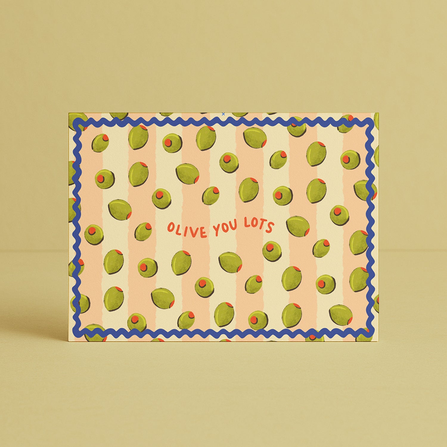 'Olive You Lots' Card