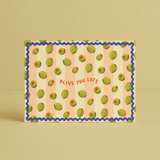 'Olive You Lots' Card