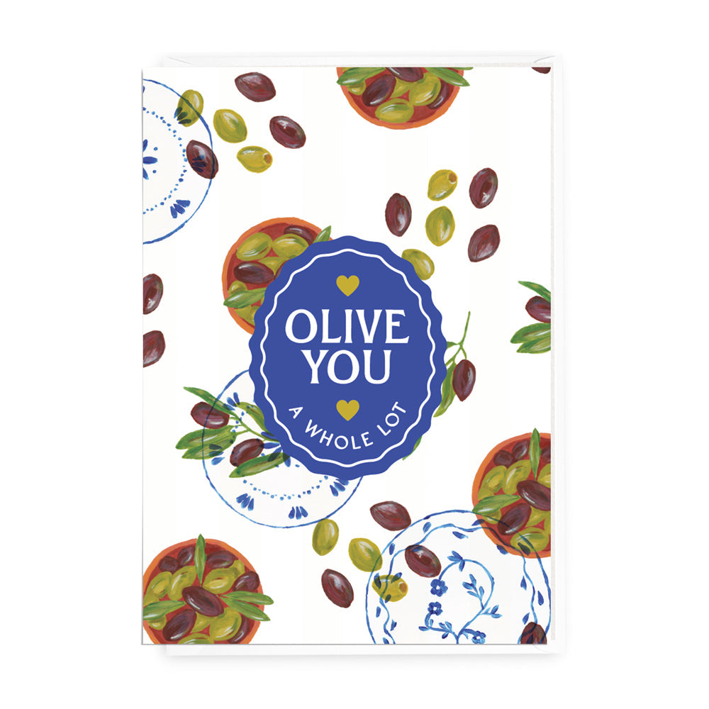 'Olive You' Greeting Card