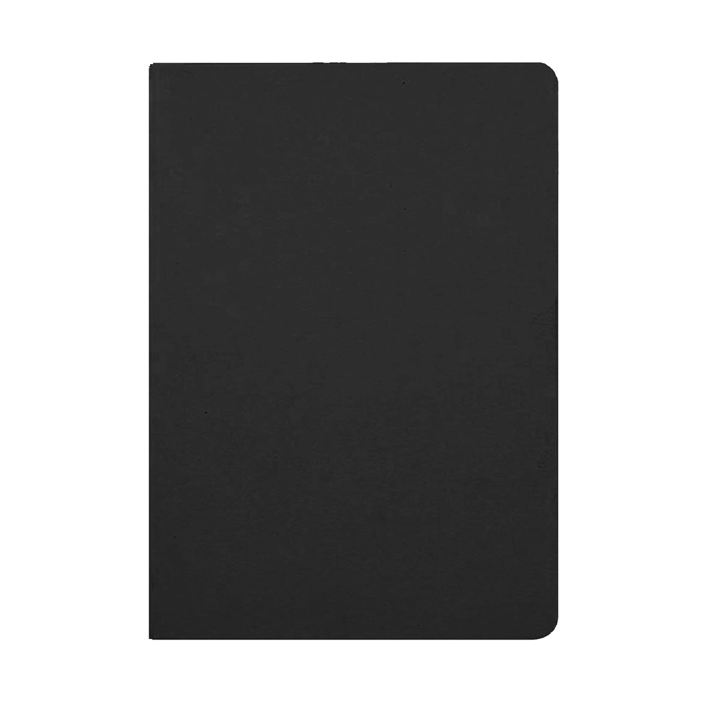 'Black' Paperback Lined Notebook