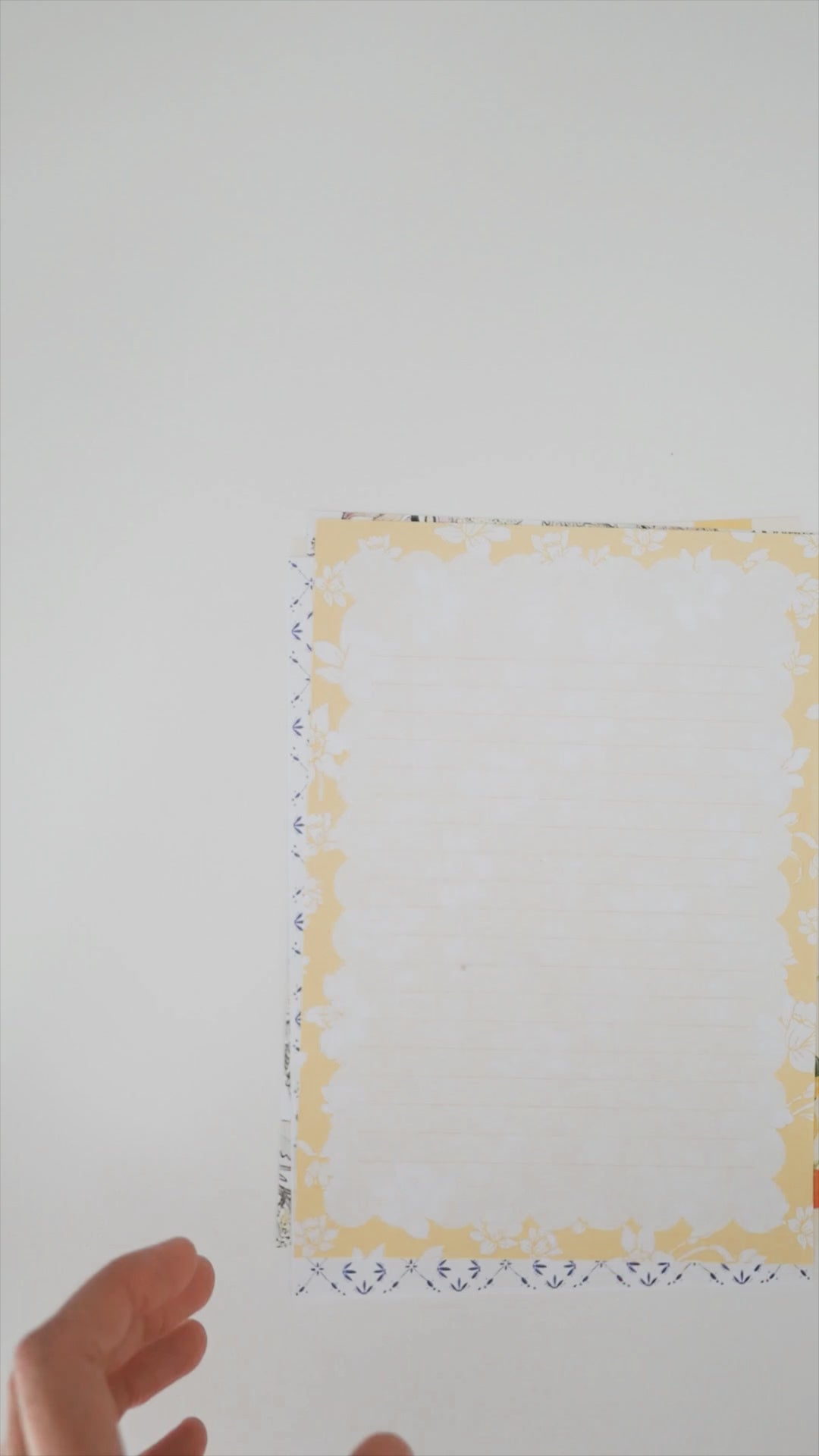 'Amalfi Tile' Lined Letter Writing Stationery Set