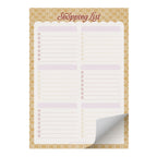 Magnetic Shopping List Notepad 'Fresco'