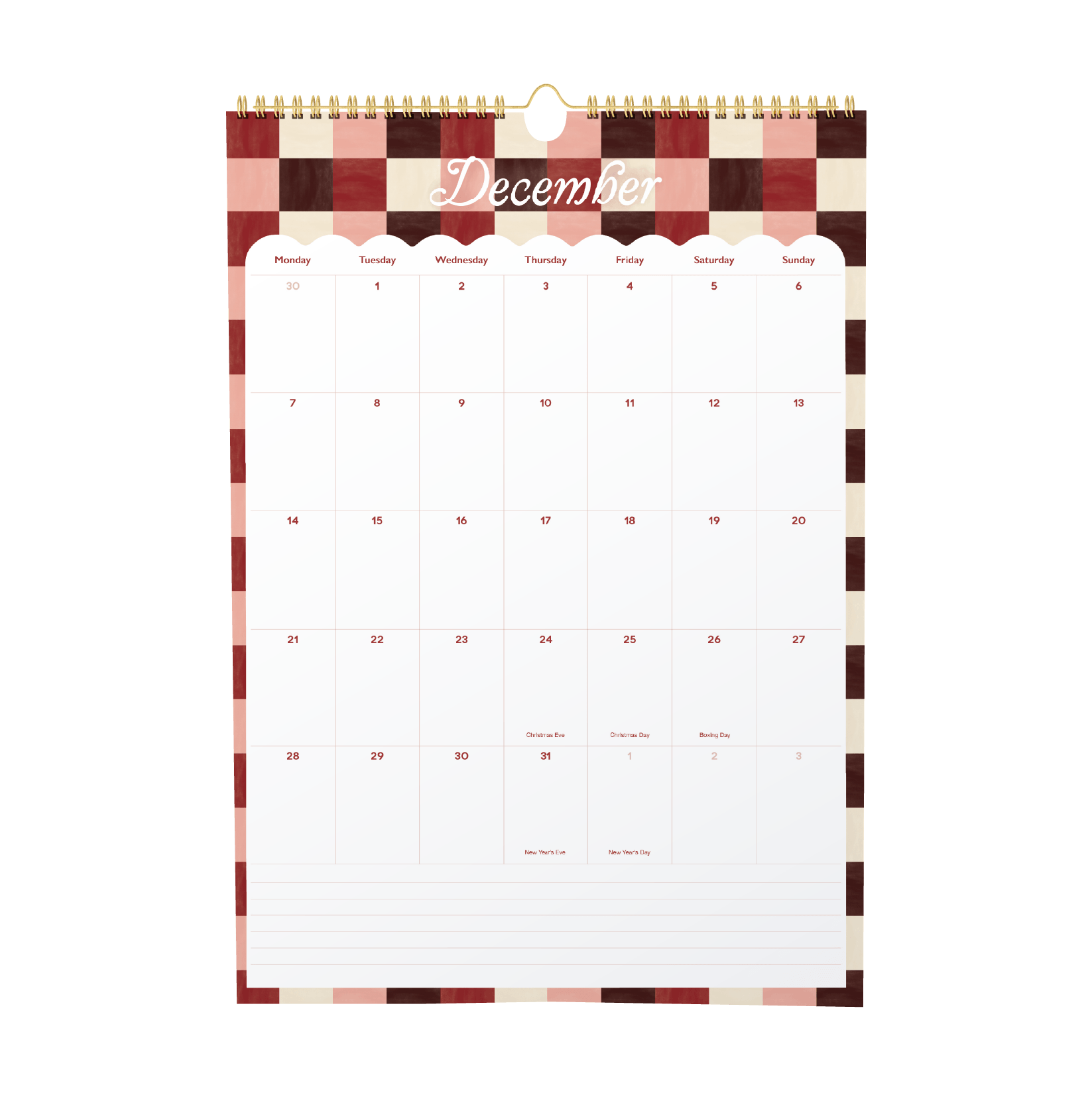 2026 Wall Calendar 'Taste of Tuscany'